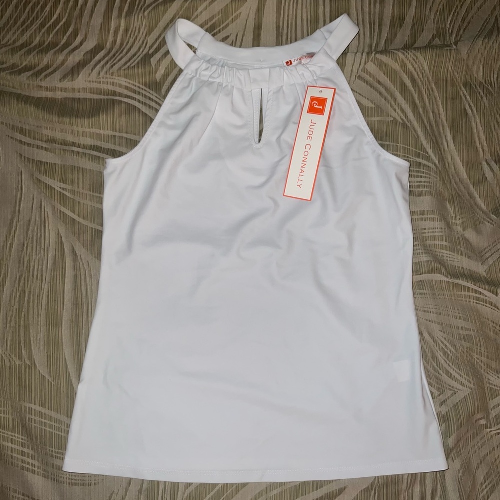 Jude Connally Claire White Halter NWT